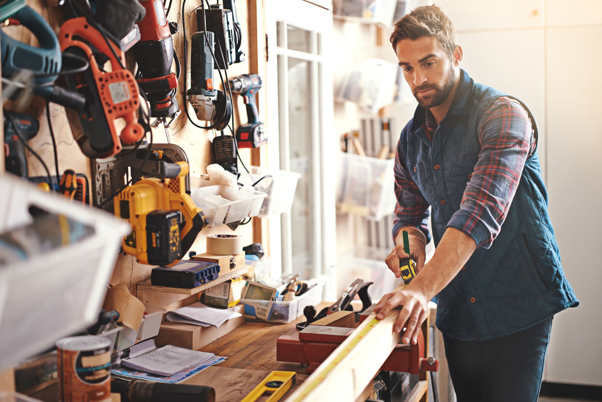 Craftsman at work